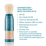 ColorScience Sunforgettable Total Protection Brush-on SPF 50- Medium